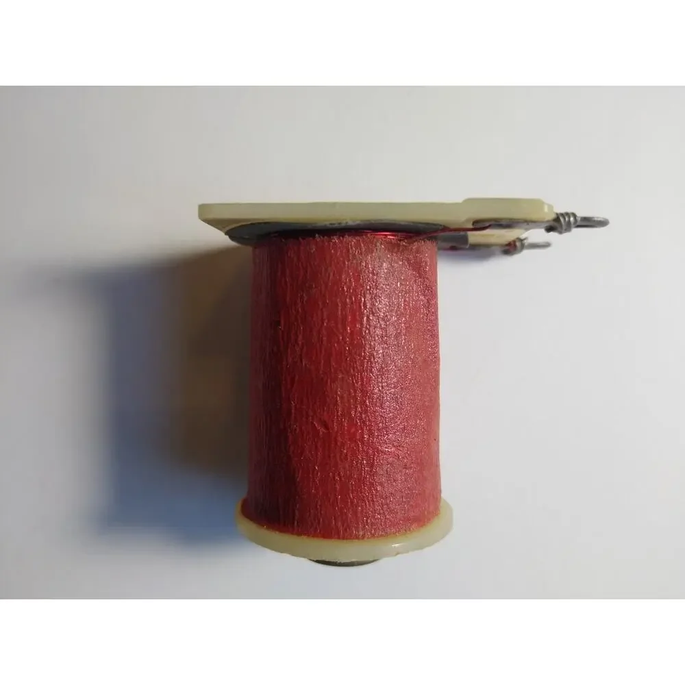 J-26-800 Pinball Replacement Coil Red Wire Wound Plastic Mount